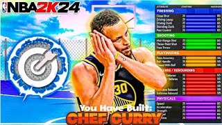 How To Make A Steph Curry Build In NBA 2K24  Current Gen [upl. by Blanchard289]