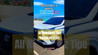 Toyota Veloz 15V White Pearl Platinum Colour 2024  All New Veloz Tipe Terendah [upl. by Eltsirhc]