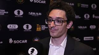 Fabiano Caruana on the opening against Duda “I had prepared this line for the match against Magnus” [upl. by Safire851]