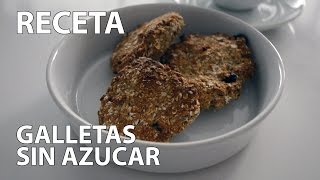 Receta de galletas sin azucar con frutos secos [upl. by Eittah333]