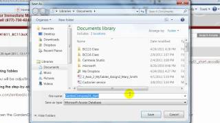 Download and Open Access Database Files [upl. by Ode363]