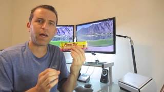 PowerBar Performance Energy Bar Mixed Berry Blast Flavor Review [upl. by Nivi285]