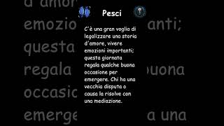 Pesci oroscopo di lunedì 4 novembre 2024 dalla Stanza Esoterica short [upl. by Danny39]