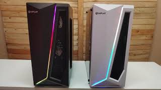 INPLAY ES01 RGB PC CASE QUICK UNBOXING amp OVERVIEW  CM TECH [upl. by Macguiness129]