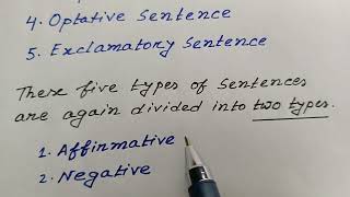 🔥 Kinds of sentences based on function by Grammar Guide  english learnenglish education [upl. by Newra]