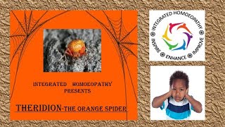 Theridion Curassavicum  The Orange Spider case by Integrated Homoeopathy [upl. by Inaliak]