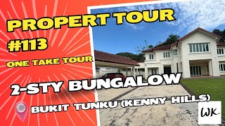 For Rent 2Storey Bungalow at Bukit Tunku Kenny Hills Kuala Lumpur  Property Tour 113 [upl. by Burman]