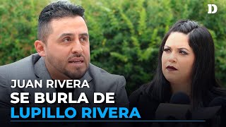 Burlas de Juan Rivera hacia Lupillo Rivera por su nueva canción  El Diario [upl. by Zizaludba]