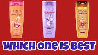 Best Loreal Shampoo I Used  Which Loreal Shampoo Is Best For Everyday Use  Shinny Roops [upl. by Hasseman]