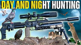 ULTIMATE AIRGUN HUNTING DAY AND NIGHT WITH FX IMPACT I AIRGUN PEST CONTROL FX IMPACT M3 [upl. by Augustina]