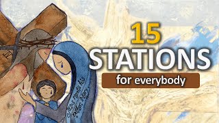 15 STATIONS OF THE CROSS  Marys Way of the Cross for Everybody  Lent Catholic Daily Prayers [upl. by Igor621]