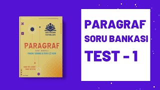 Çöz Kazan Paragraf Soru Bankası Test 1 [upl. by Ycinuq586]