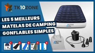 Les 5 meilleurs matelas de camping gonflables simples [upl. by Anna-Diana56]