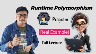 Real Life Example of Polymorphism in Java  Runtime Polymorphism in Java [upl. by Resarf]