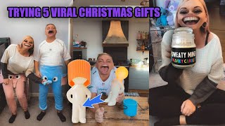 Trying these viral christmas gifts [upl. by Colvert]