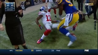 Odell Beckham Jr amp Alec Ogletree 2014 wk 16 Highlights  CRAZY TRASHTALK [upl. by Brelje]