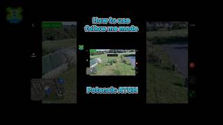 How to Make Your Drone Follow You Potensic ATOM Tutorial [upl. by Effy]