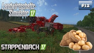 Ls17 Stappenbach  012  Die erste Kartoffelernte in Stappenbach  Lets play Ls17 [upl. by Amles]