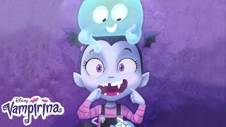 Bat Chat Meet Vee  Vampirina  Disney Junior [upl. by Suciram]