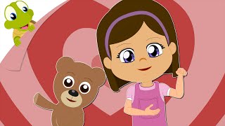 Skidamarink I Love You Nursery Rhymes  Cartoon Animation For Children [upl. by Enovad]