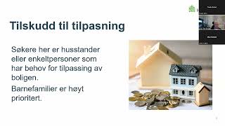 Tilpasning av bolig – tiltak og finansiering [upl. by Kopple]