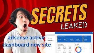 adsense active dashboard new site coming apply And Get Adsense Aproval [upl. by Aneret]