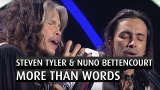 Steven Tyler amp Nuno Bettencourt quotMore than wordsquot  The 2014 Nobel Peace Prize Concert [upl. by Assirim]