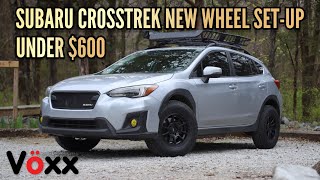 Cheap 20192022 Crosstrek Wheel SetUp Voxx Monte Wheels and 2257515 Toyo AT Tires [upl. by Giovanna838]