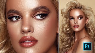 High End Professional Retouch  Beauty Retouch  Photoshop [upl. by Lrac210]