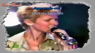 Karaoké  Céline Dion 1 fille amp 4 types  Apprends moi  Duo [upl. by Beutner]