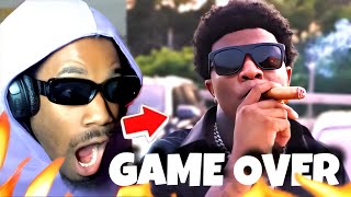 HE STILL DISSING FOOLIO YUNGEEN ACE  GAME OVER Official Music Video REACTION [upl. by Grevera692]