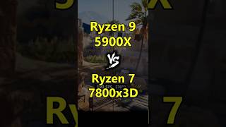 Ryzen 9 5900x vs Ryzen 7 7800x3D Test in Games [upl. by Aicats]