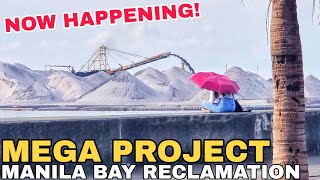 MEGA PROJECT NG MANILA BAY UPDATE RECLAMATION [upl. by Eilyak]