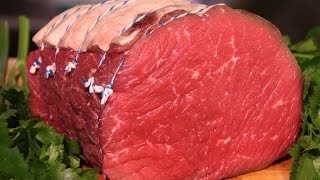 How To Trim Topside Beef Steak [upl. by Magdalena554]