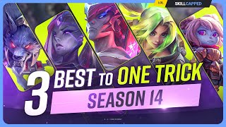 The 3 NEW BEST Champions to ONE TRICK for EVERY Role  League of Legends  Season 14 [upl. by Silma]