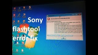 how to fix experia flashtool error [upl. by Jillene835]