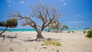 Elafonisi Elafonissos  Piękna plaża na Krecie Grecja [upl. by Artekal808]