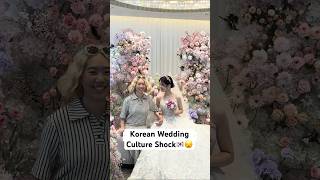 Korean Wedding Culture Shock😦 [upl. by Nimrac762]