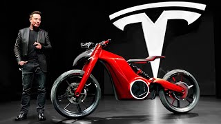 Elon Musk FINALLY Reveals Teslas 2025 EBike That Crushes Competition [upl. by Moscow914]