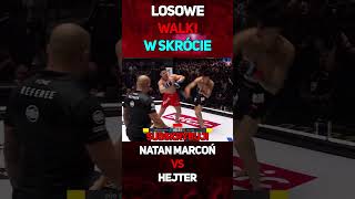 Natan Marcoń VS Hejter  W Skrócie shorts natanmarcoń hejter famemma walka [upl. by Alorac]