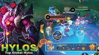 New Meta Hylos Hyper  Hylos Best Build 2024  Mlbb [upl. by Htepsle]