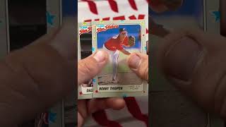 1988 Fleer Star Stickers Baseball Cards Wax Pack Rip baseballcards packrip 1988 mlb [upl. by Andris]