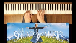 So Long Farewell Sound of Music EasyIntermediate Piano Tutorial [upl. by Irolam]