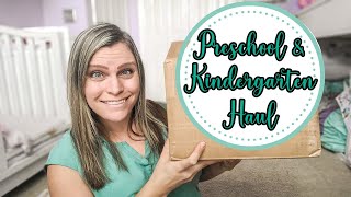 HOMESCHOOL HAUL  PRESCHOOL amp KINDERGARTEN  CHIRSTIAN LIGHT EDUCATION [upl. by Ierna]