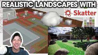 REALISTIC LANDSCAPES with Skatter and Enscape [upl. by Kristy]