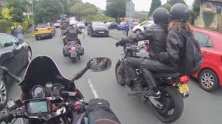 Baildon Harley ride start 250824 [upl. by Arikal]