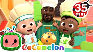 Muffin Man Song  More Nursery Rhymes amp Kids Songs  CoComelon [upl. by Dorran]