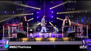 MBCTheVoice  quotI Will Always Love Youquot الموسم الأول  سارة و يوسف و نور [upl. by Anilorac216]