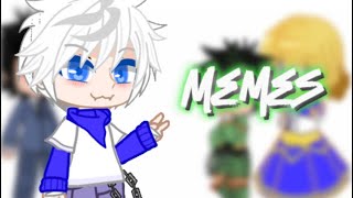 HxH react to memes  very lazy  very short  HxH [upl. by Aenahs]