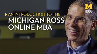 An Introduction to the Michigan Ross Online MBA [upl. by Salas]